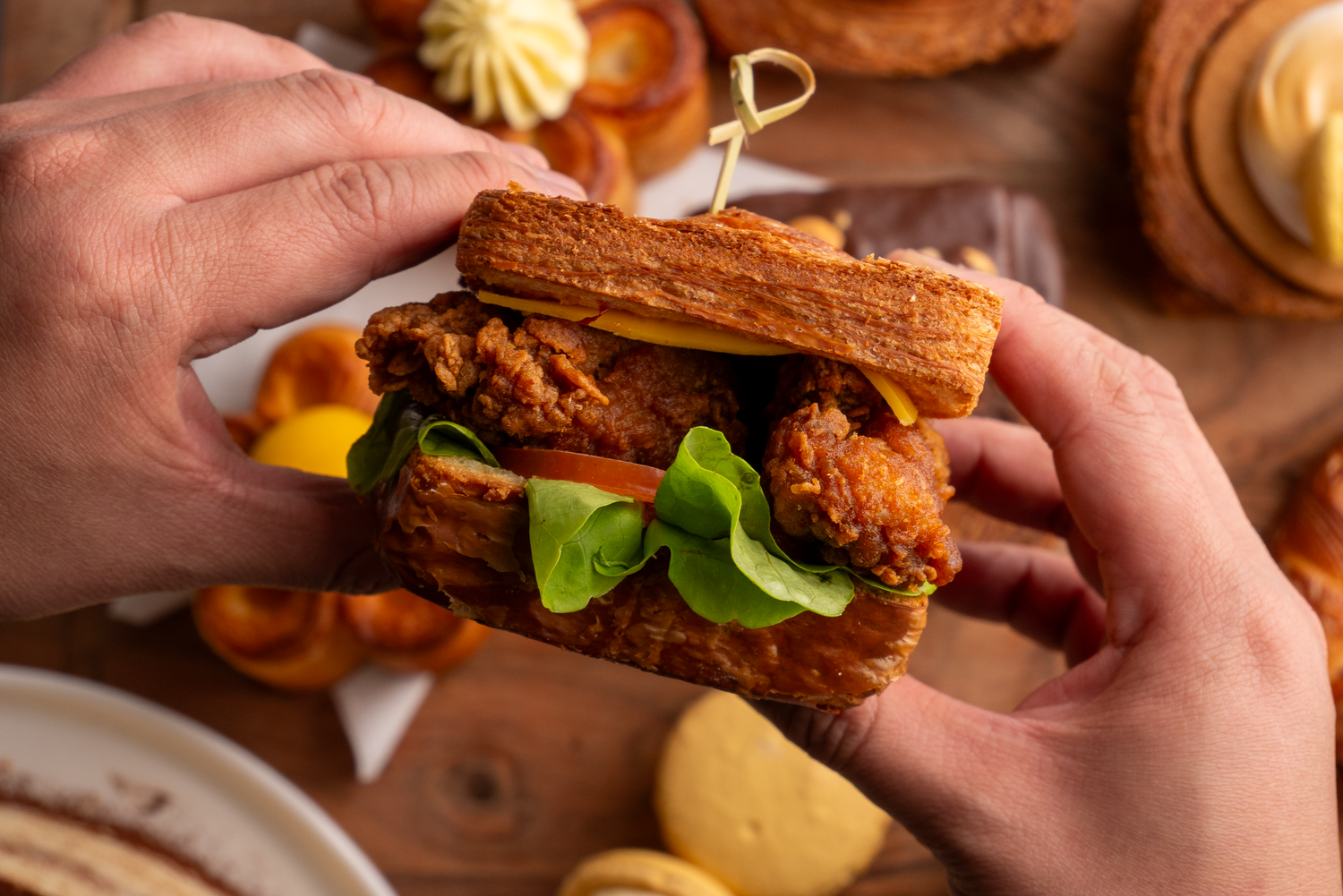 Delicious Savory Collection: Pastries, Breads, and Hearty Treats