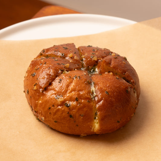 Korean Cream Cheese Garlic Bread