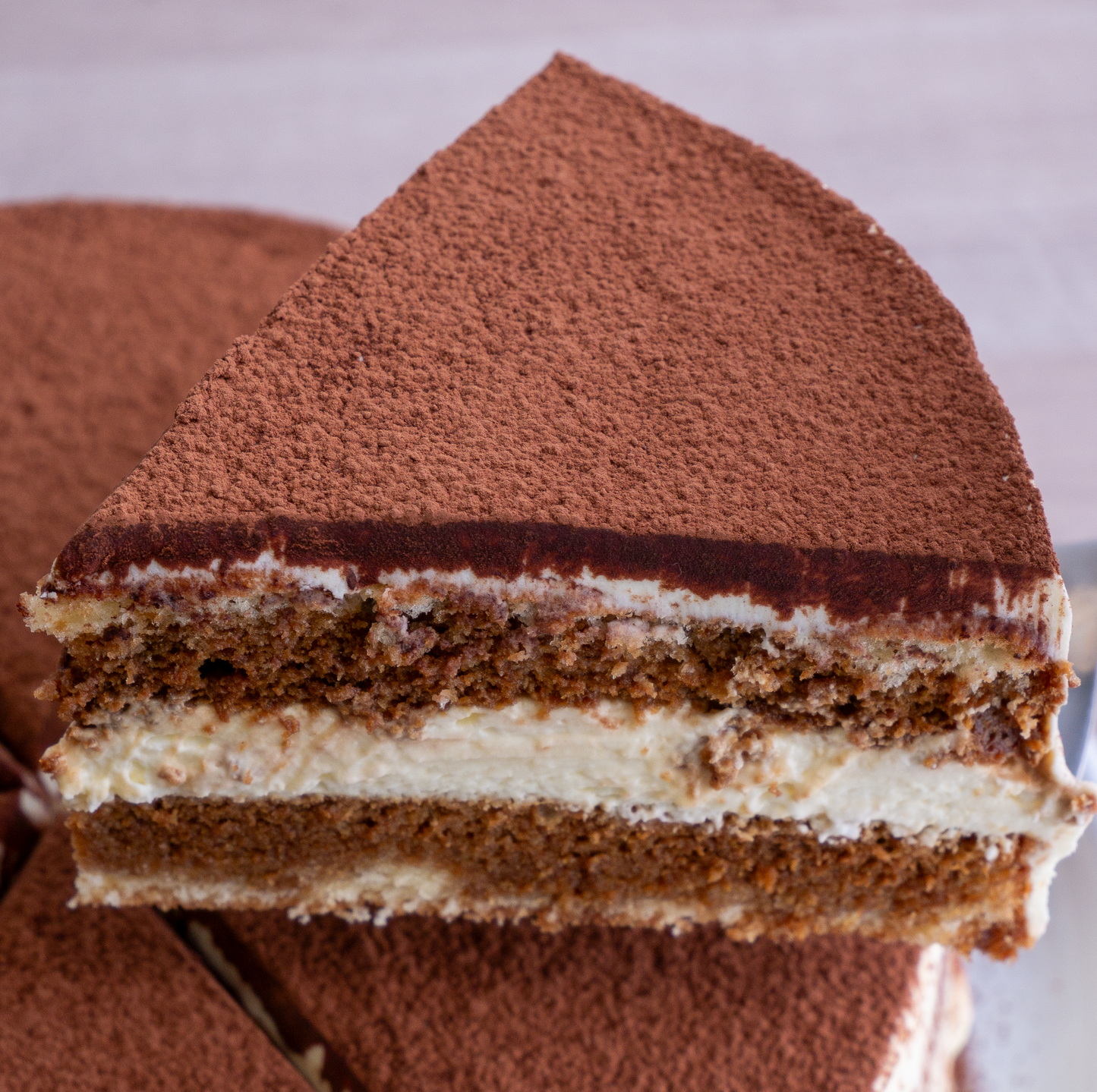 Classic Tiramisu Cake with Rich Coffee-Infused Layers